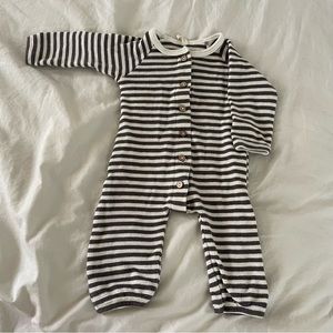 Quincy Mae striped romper